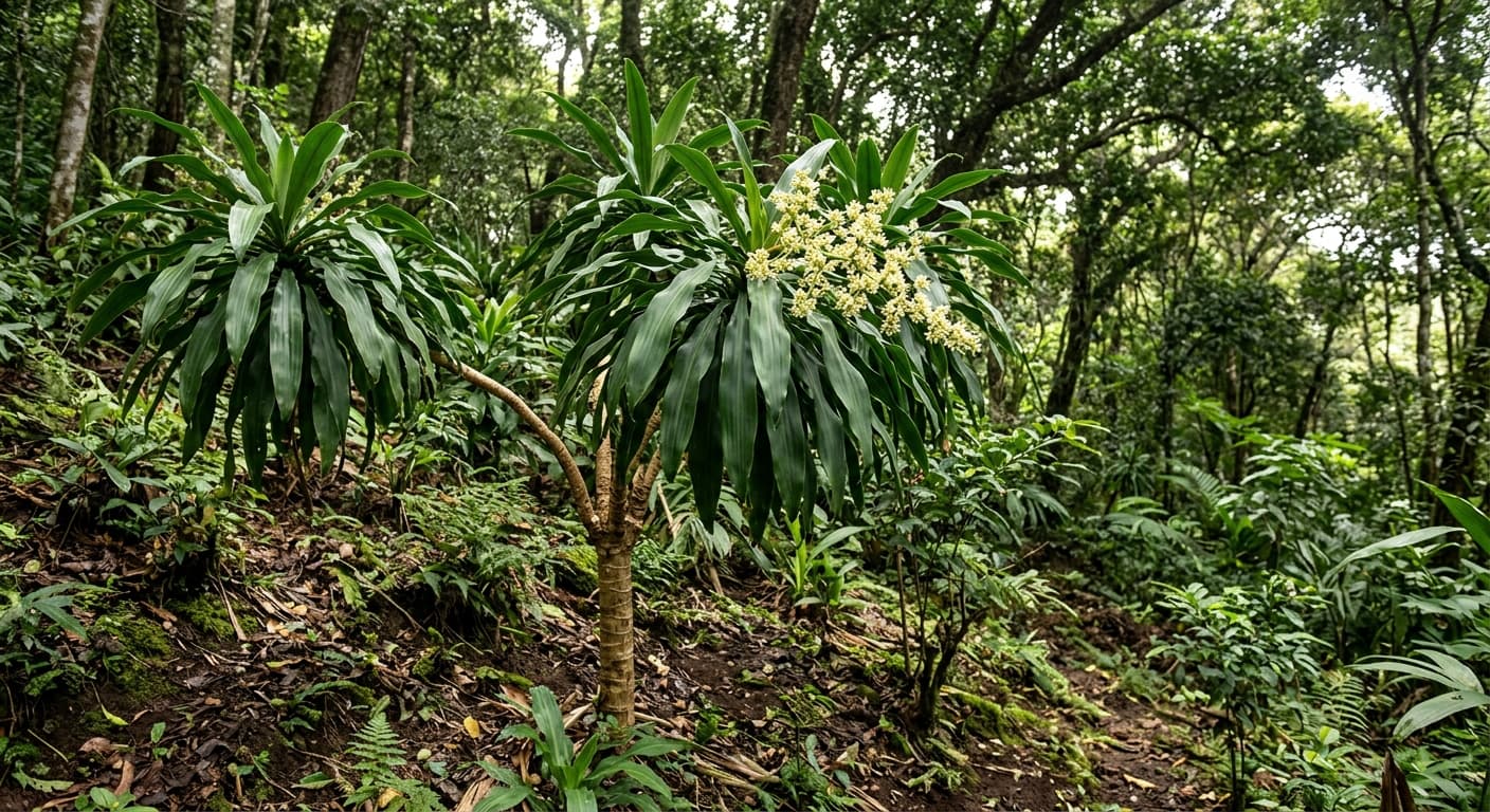 Corn Plant (Dracaena fragrans)