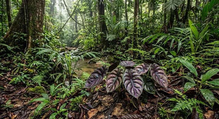 Azlan's Alocasia (Alocasia azlanii)