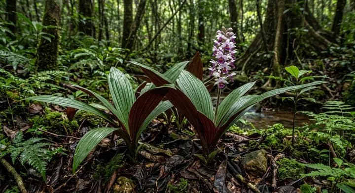 Calanthe schliebenii (Calanthe schliebenii)