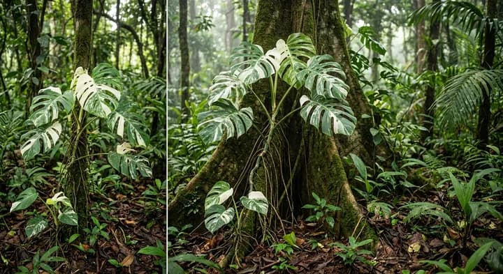 Monstera Variegata (Monstera deliciosa Variegata)