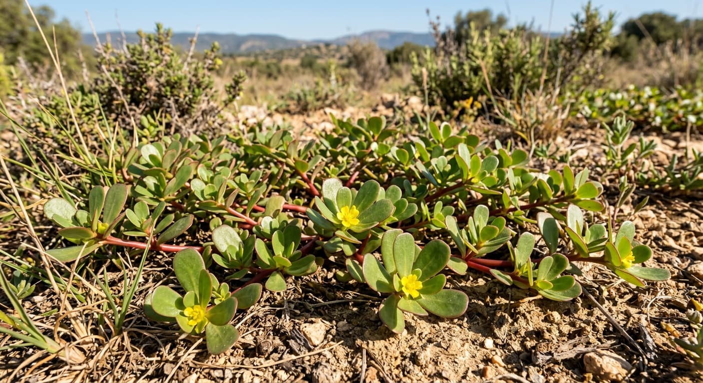 Purslane (Portulaca oleracea)
