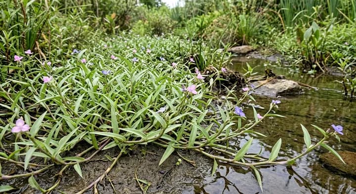 Asian Spiderwort (Murdannia keisak)