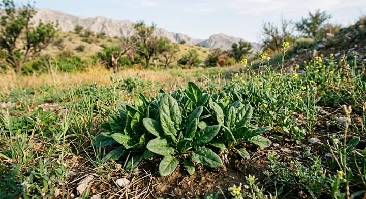 Spinach (Spinacia oleracea)