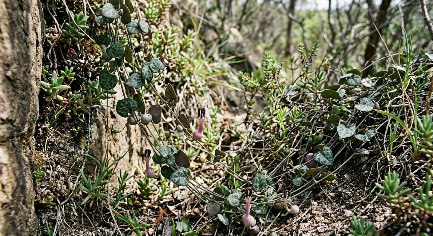 Chain of Hearts (Ceropegia woodii)