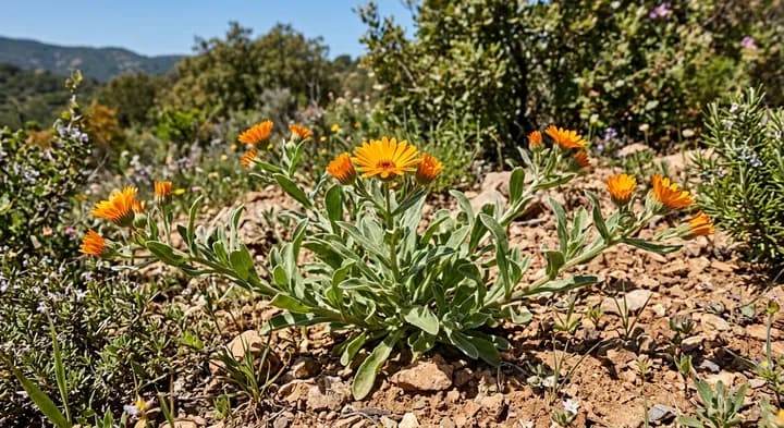 Proliferous Calendula (Calendula prolifera)