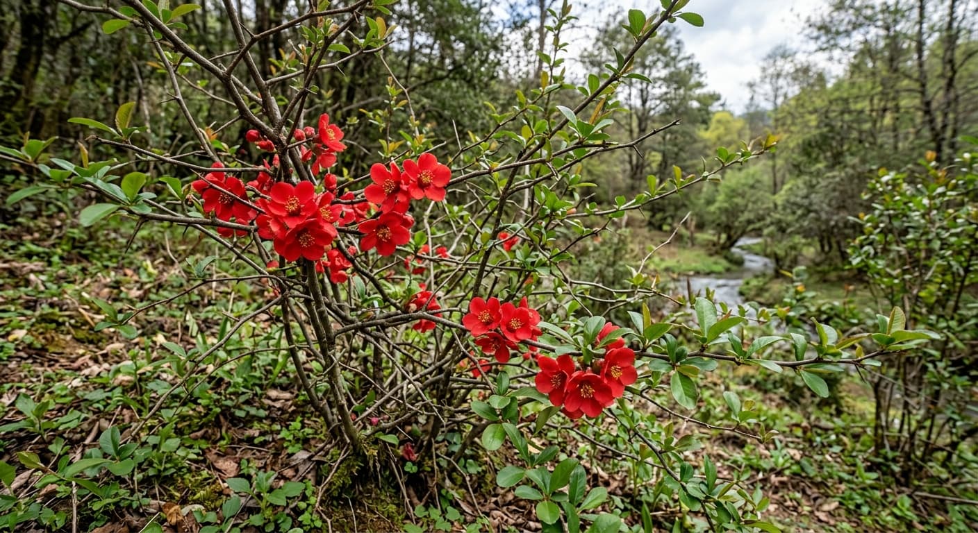 Flowering Quince (Chaenomeles speciosa)