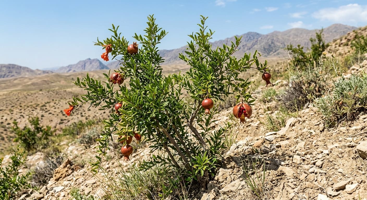 Pomegranate Tree (Punica granatum)