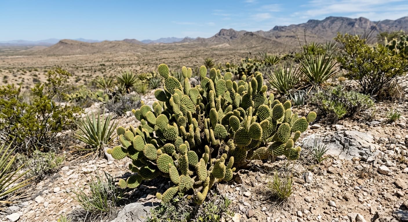 Bunny Ear Cactus (Opuntia microdasys)