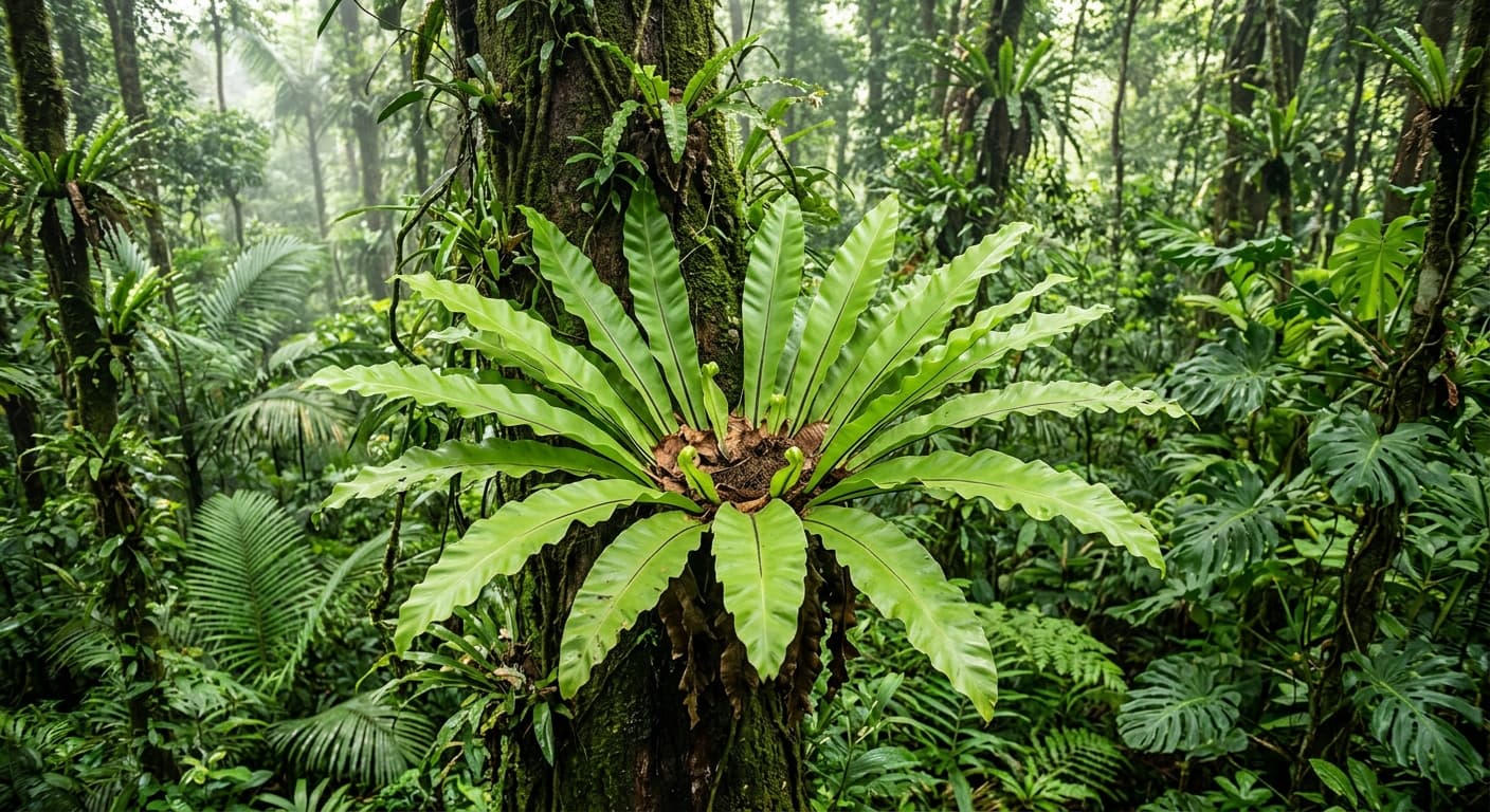 Birds Nest Fern (Asplenium nidus)