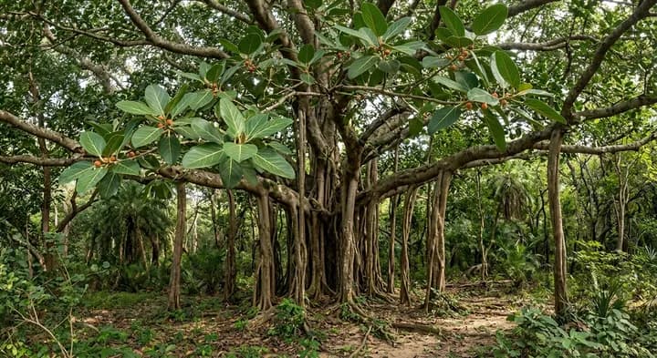 Weeping Fig (Urostigma pseudorubrum)