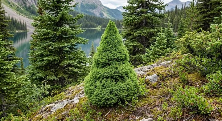 Dwarf Alberta Spruce (Picea glauca 'Conica')