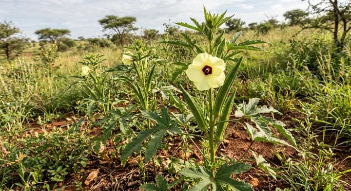 Lady's Fingers (Abelmoschus esculentus)
