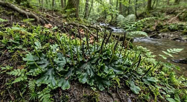Stabler's hornwort (Anthoceros stableri)