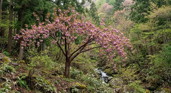 Prunus 'Kanzan' (Prunus 'Kanzan')