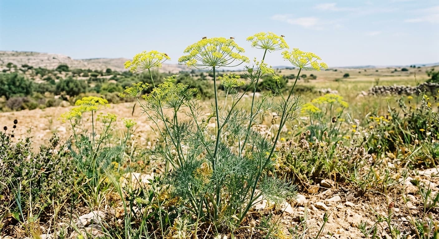 Dill Plant (Anethum graveolens)